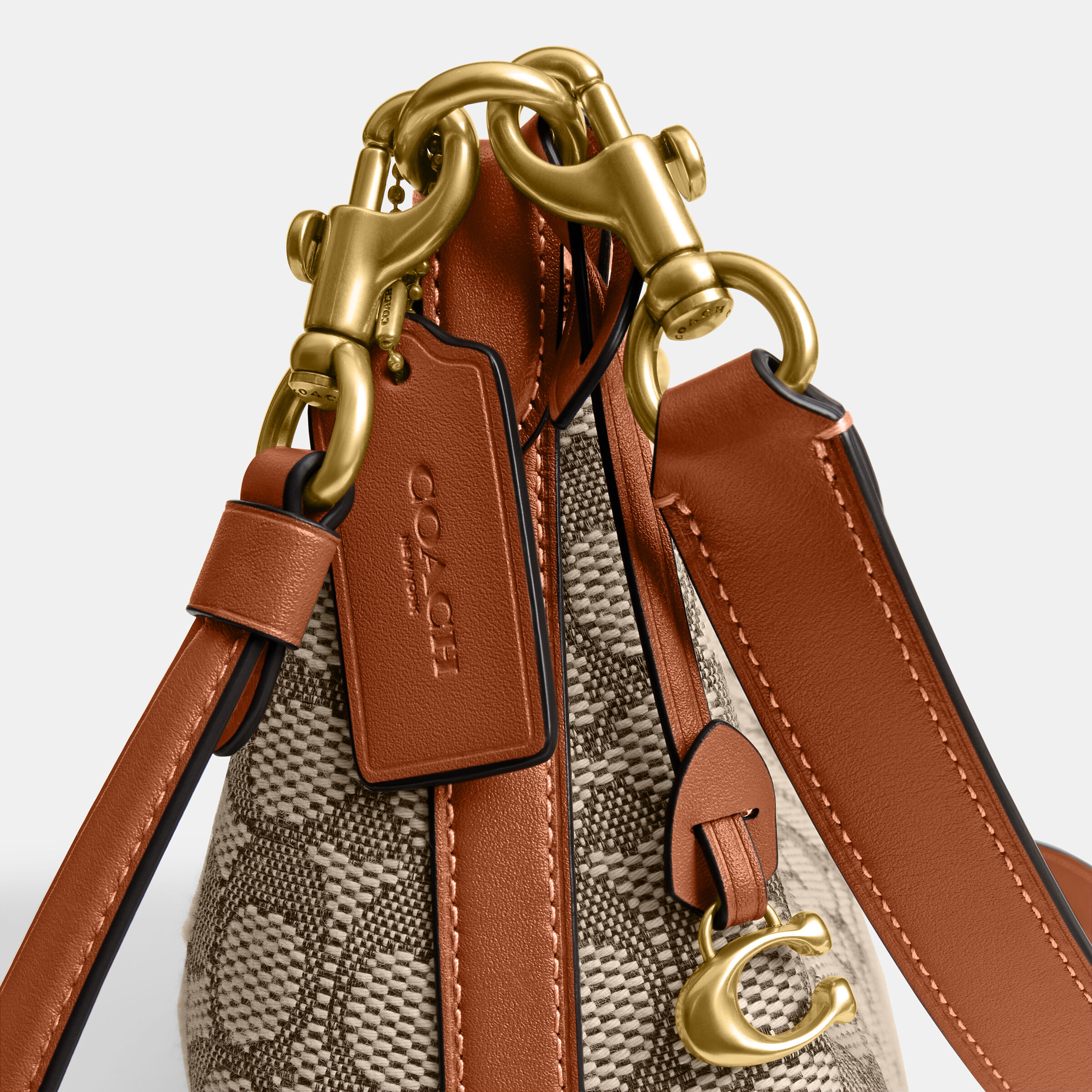 Buy COACH Juliet Shoulder Bag In Signature Textile Jacquard 30