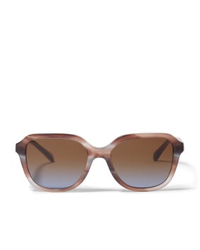 Square Frame Ny Thin Temple Sunglasses