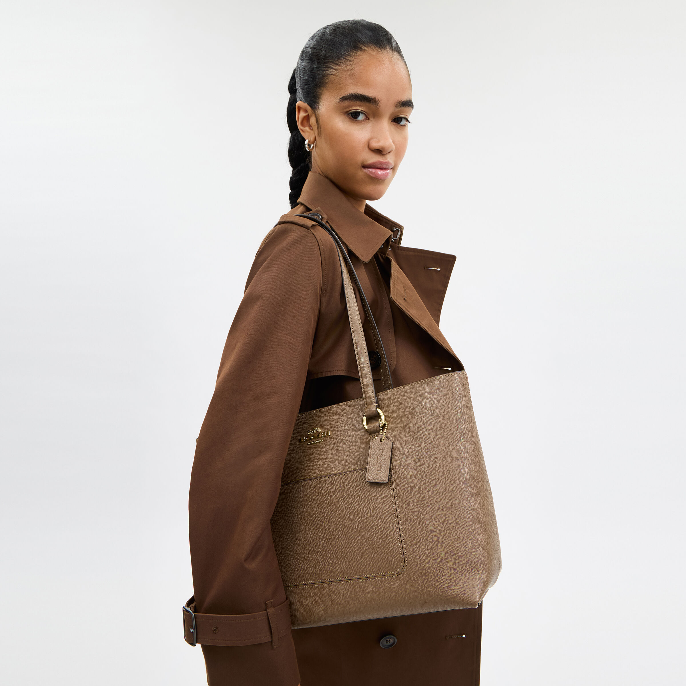 Buy COACH Station Tote Bag Brown Online in Kuwait
