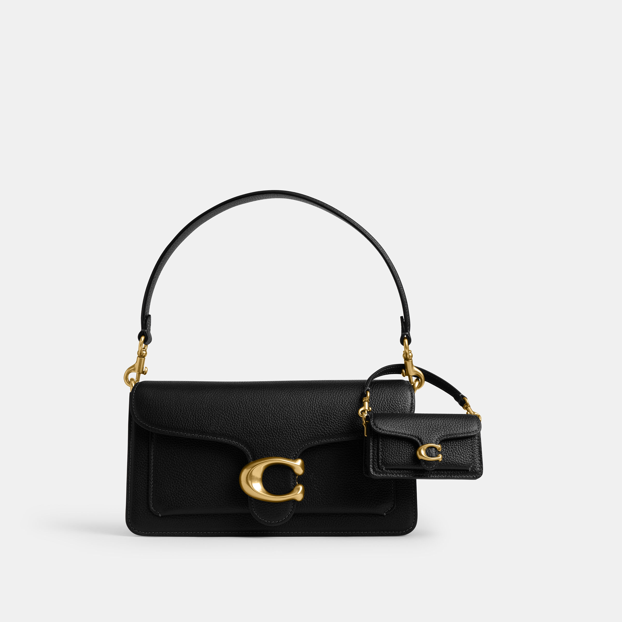 Buy COACH Tabby Bag Charm Black Online in Kuwait