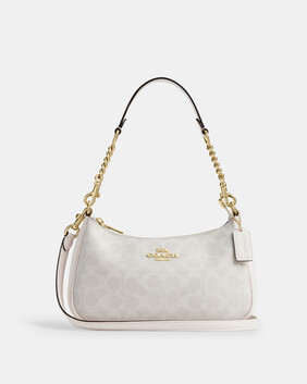Teri Shoulder Bag In Signature Canvas