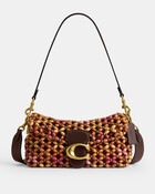 Tabby Shoulder Bag 26 With Wooden Beading