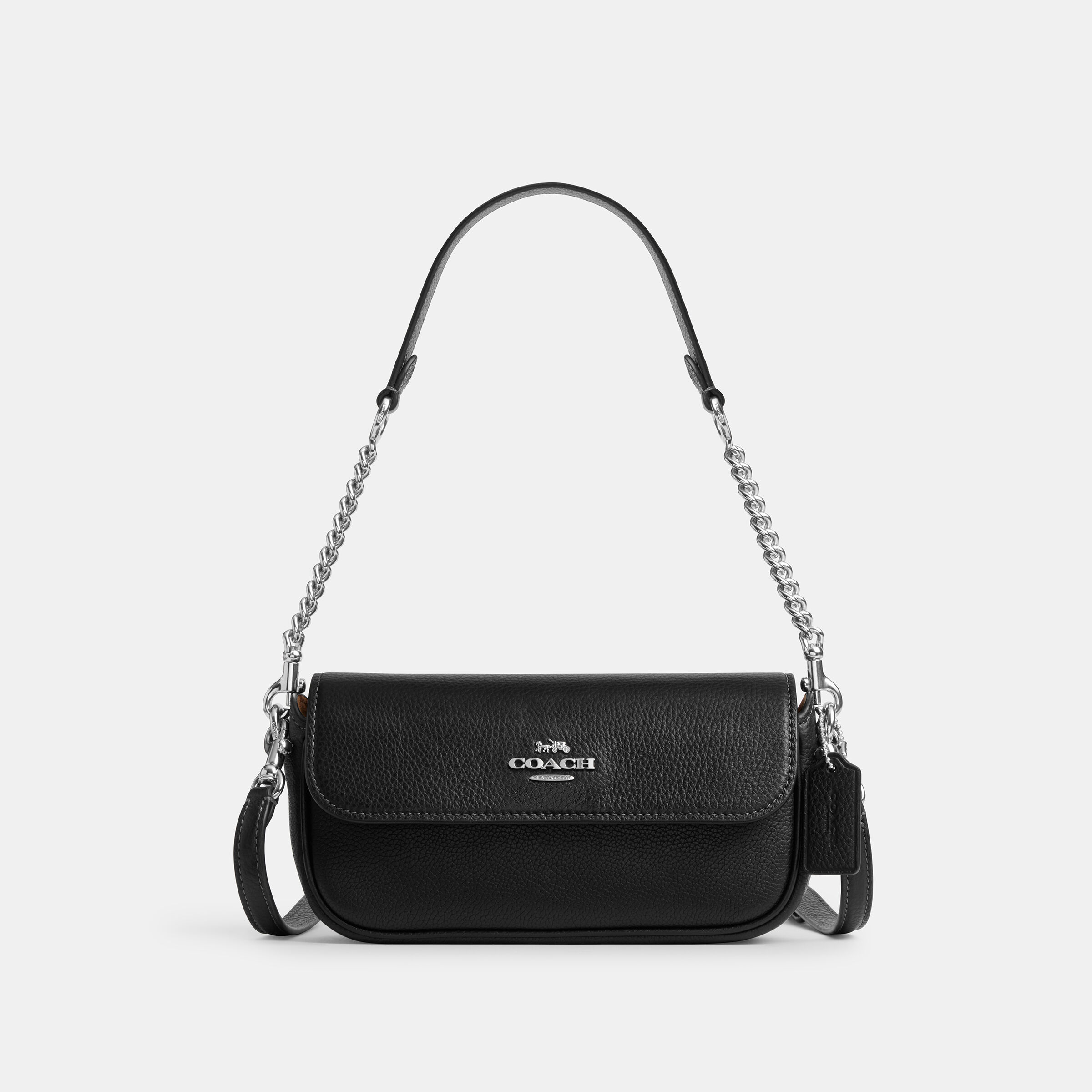 Buy COACH Hailey Flap Bag Black Online in UAE