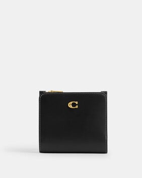 Refined Calf Leather Essential Slim Billfold Wallet