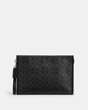 Charter Pouch In Signature UpcraftedLeather