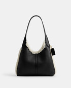 Brooklyn Shoulder Bag 28 In Shearling