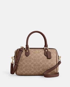 Rowan Satchel Bag In Signature Canvas