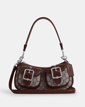 Ashton Shoulder Bag In Signature Jacquard