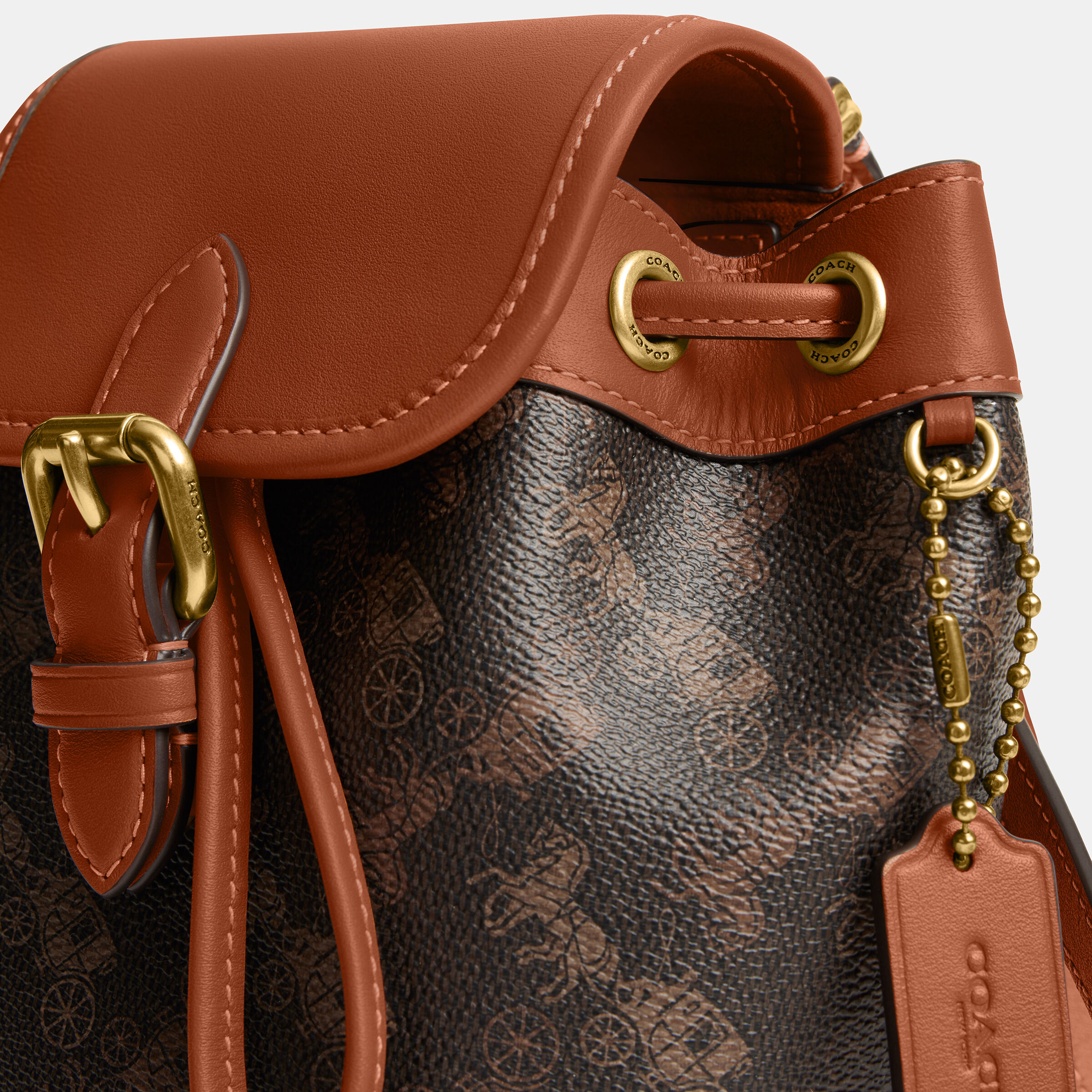 Buy COACH Harper Backpack With Horse And Carriage Print 17