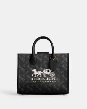 Ace Tote 26 With Horse And Carriage Print