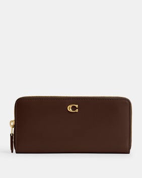 Essential Slim Accordion Zip Wallet
