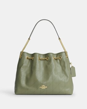 Evelyn Shoulder Bag With Quilting