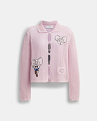 Brain Dead Kachi Mouse Cardigan In Organic Cotton