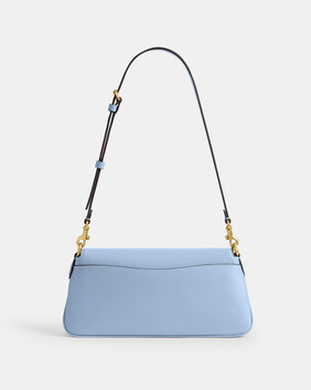 Buy COACH Jet Shoulder Bag Light/Pastel Blue Online in UAE