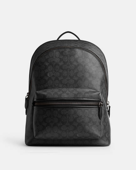 coach backpack price in uae Buy COACH Charter Backpack In Signature Canvas 30 GREY Online in UAE