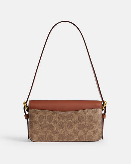 Buy COACH Zoe Shoulder Bag In Signature Canvas 20 Light/Pastel 