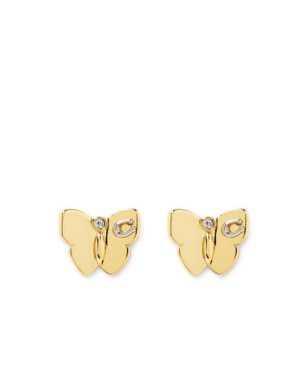 Signature Butterfly Stud Earrings