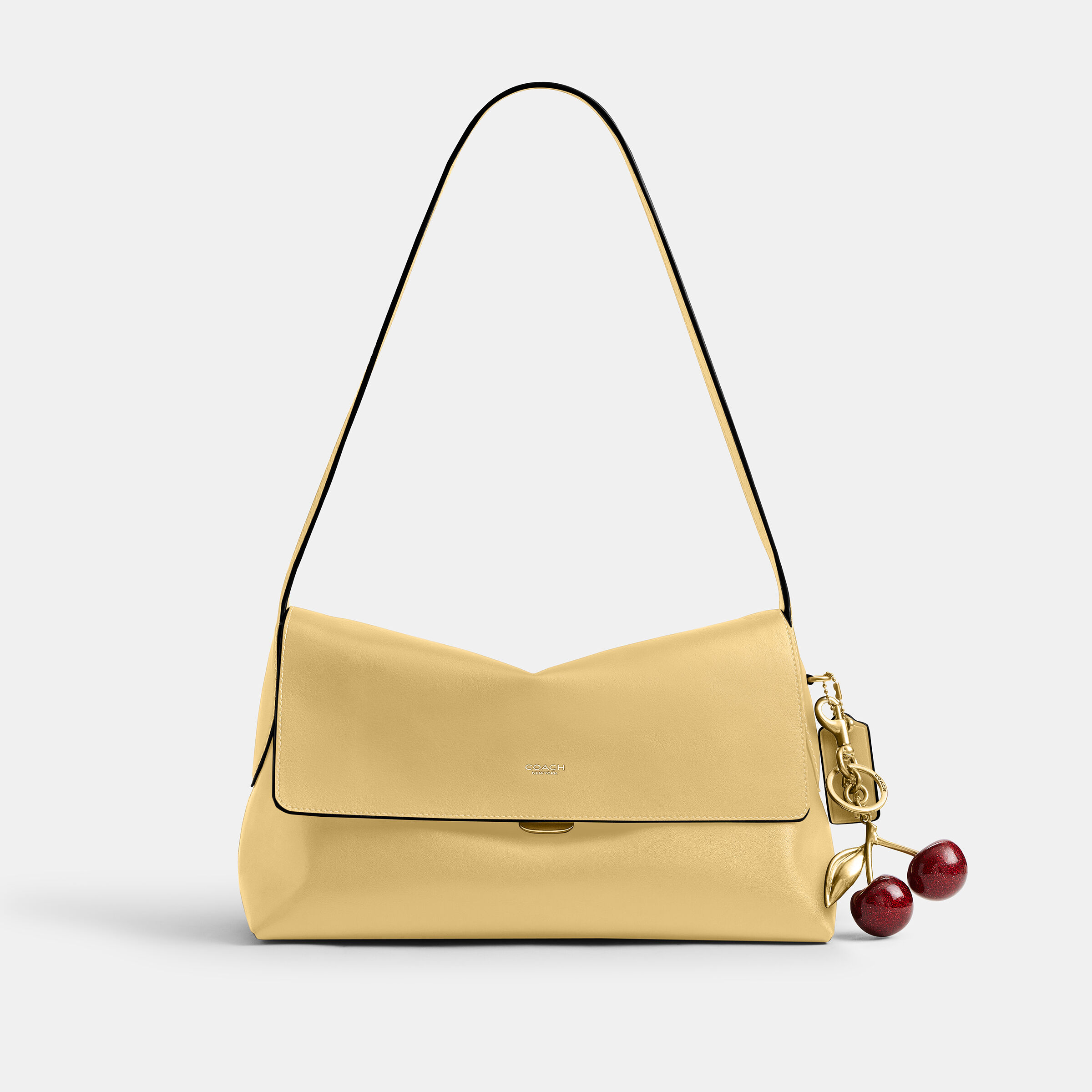 Buy COACH Natural Grain Leather Chelsea Shoulder Bag 30 Light