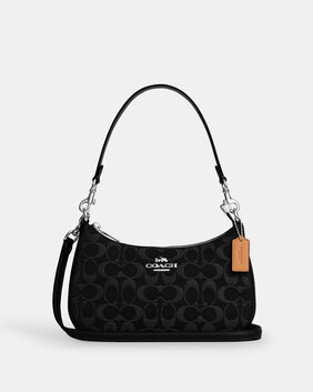 Teri Shoulder Bag In Signature Denim