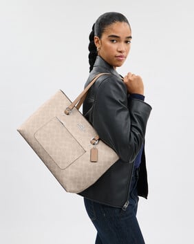 Station Tote Bag In Signature Canvas