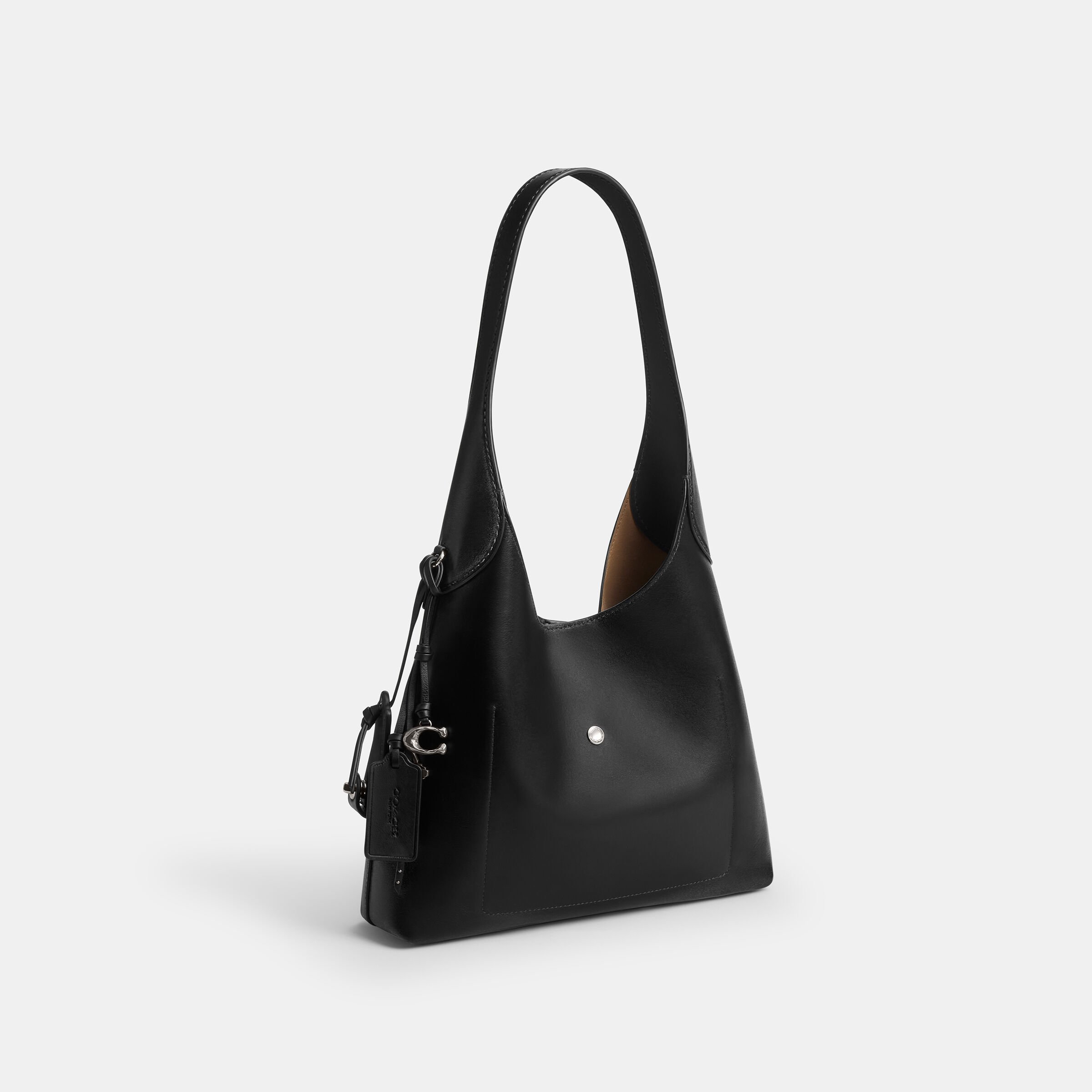 Buy COACH Brooklyn Shoulder Bag 28 In Loved Leather BLK Buy COACH Brooklyn Shoulder Bag 28 In Loved Leather BLK