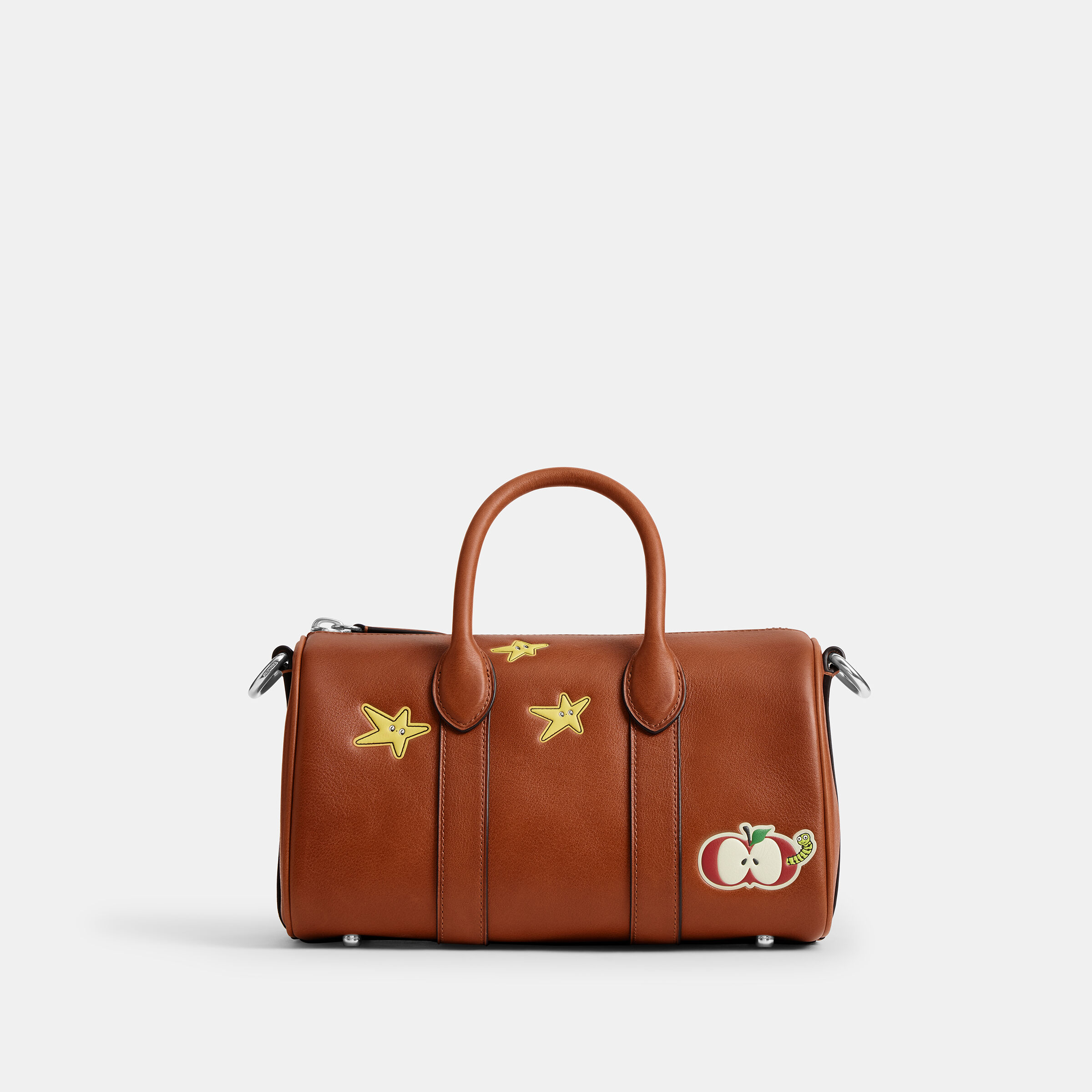 Buy COACH Brain Dead Compass Bag 25 With Patches Open Brown Online