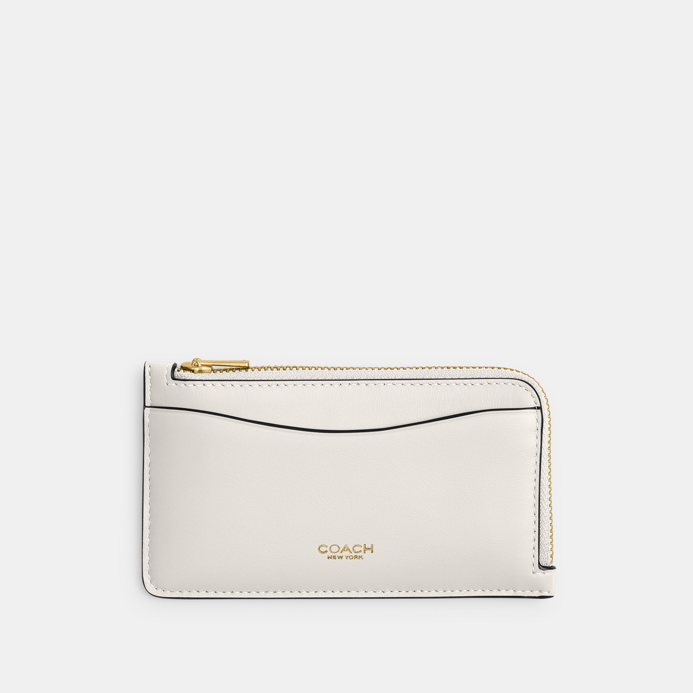 Buy COACH New York Zip Card Case WHITE Online in UAE