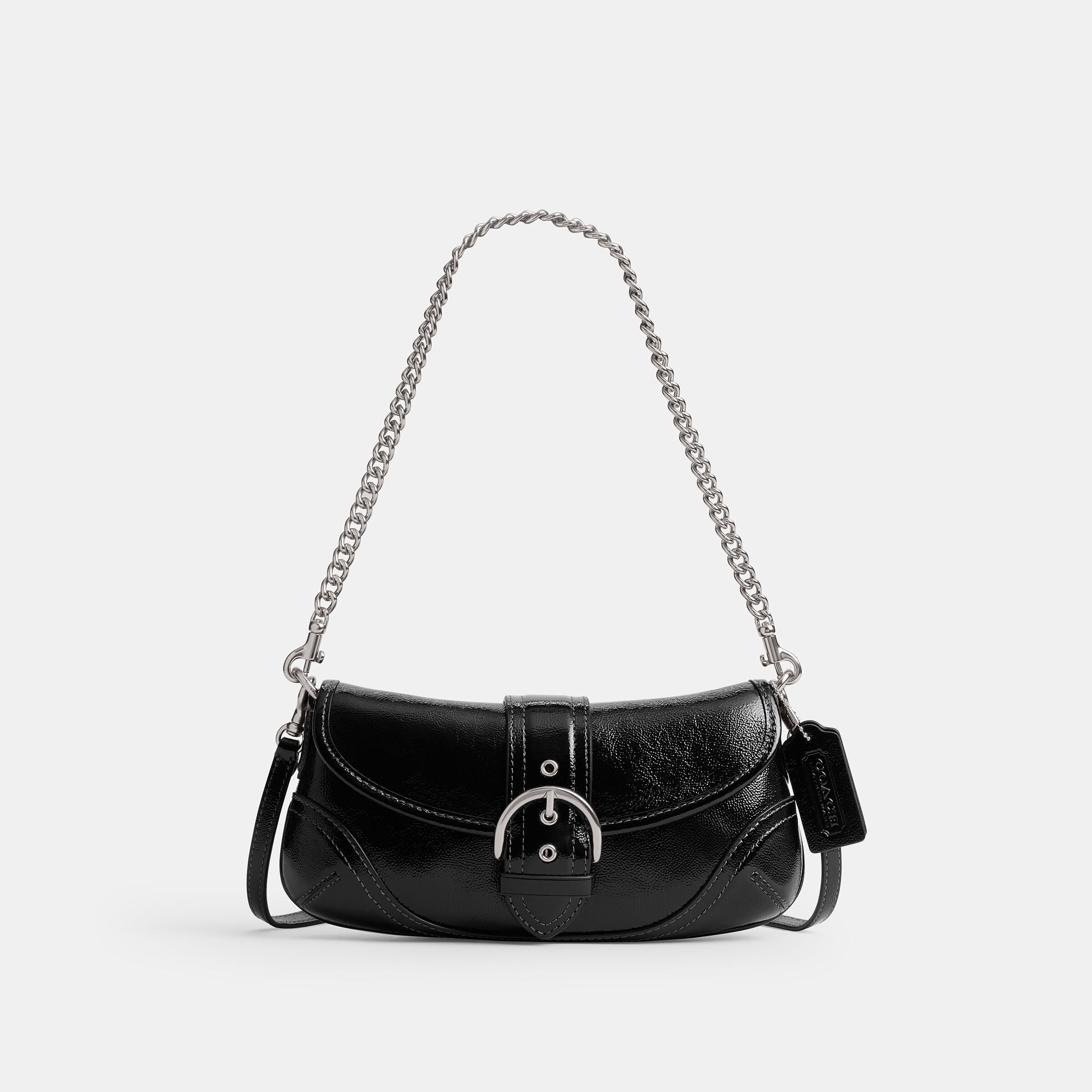 ショルダーバッグ COACH Soho All Leather One Shoulder Bag Buy COACH Soho Bag 25 Black Online in UAE