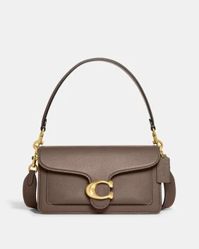 Polished Pebble Leather Tabby Shoulder Bag 26 Refresh