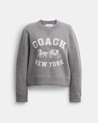 Horse And Carriage Crewneck Sweater