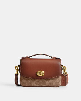 Cassie Crossbody Bag 17 In Signature Canvas