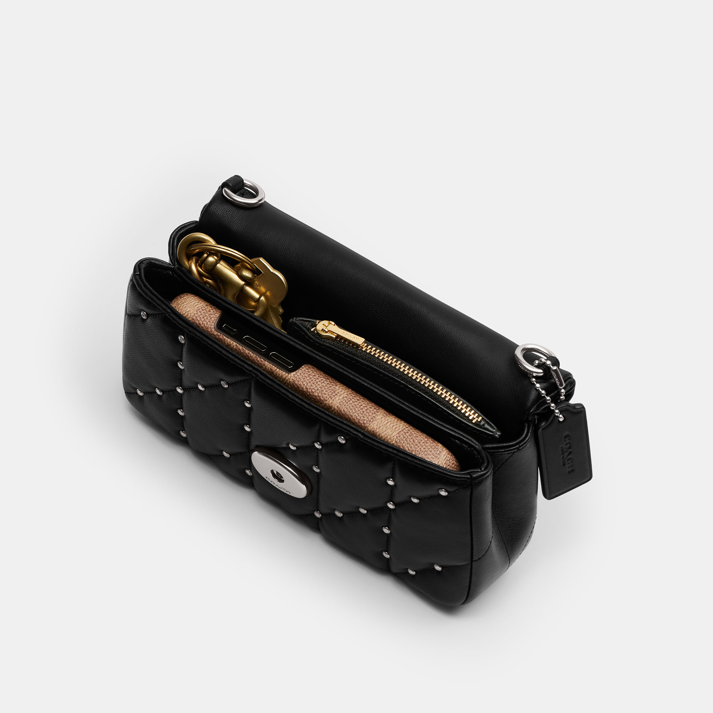 Buy COACH Tabby Crossbody Wristlet With Pillow Quilting And Buy COACH Tabby Crossbody Wristlet With Pillow Quilting And