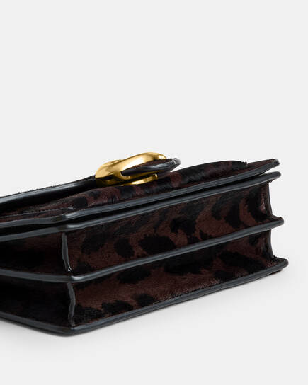 Buy COACH Tabby Shoulder Bag 20 In Haircalf With Leopard Print 