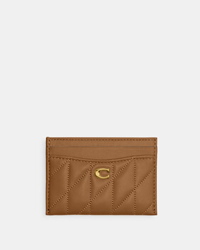 Essential Card Case With Pillow Quilting