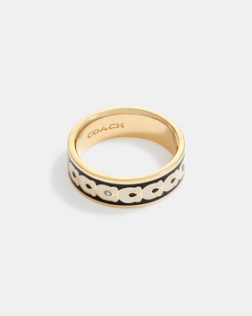 Signature Enamel Ring