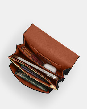 Mini Klare Crossbody Bag In Signature Canvas