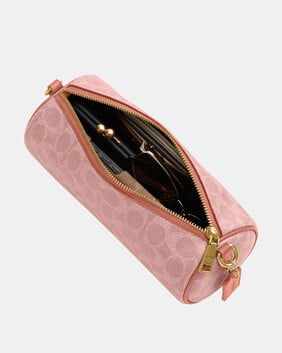 Barrel Bag In Signature Canvas