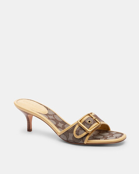 Margot Sandal In Signature Jacquard