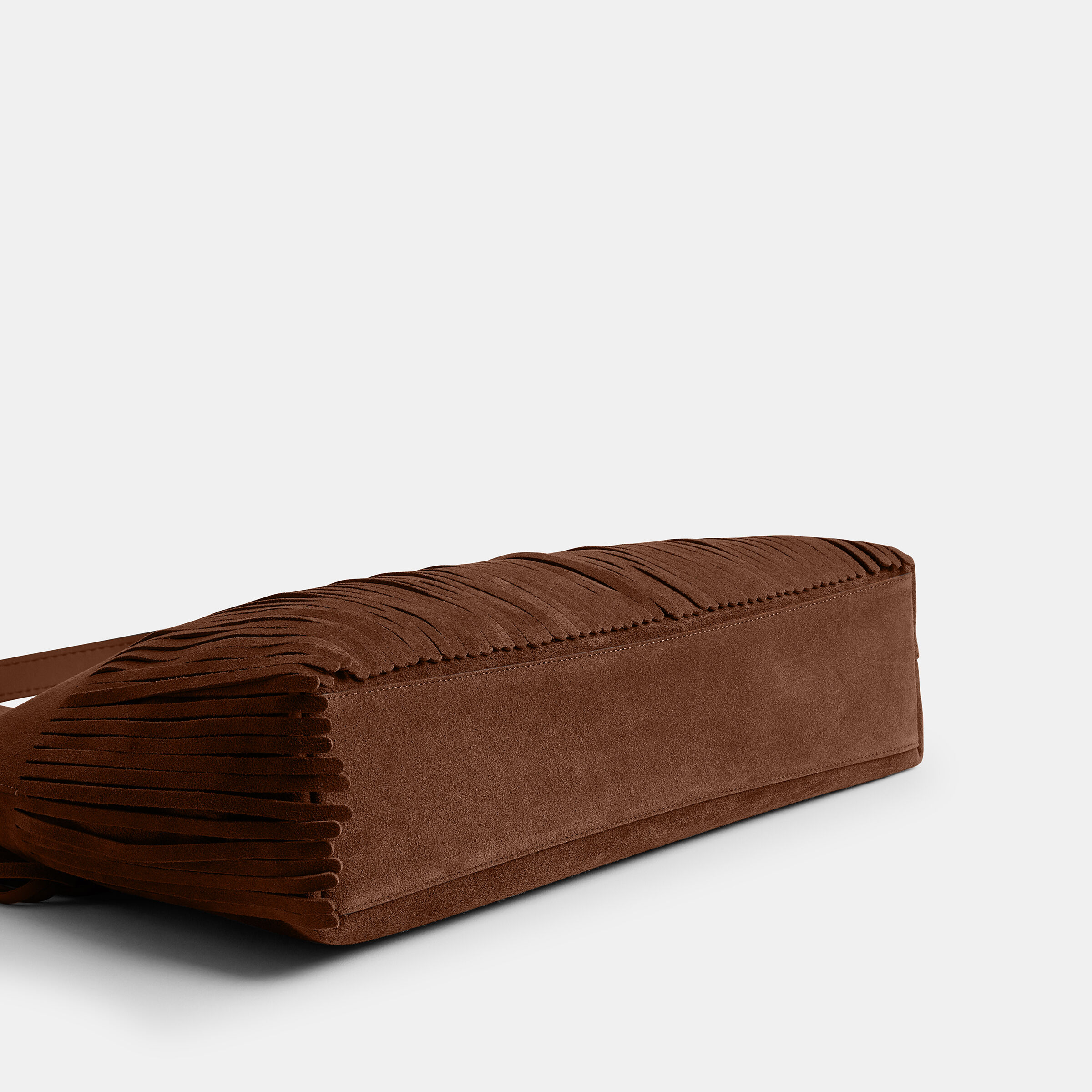 Buy COACH Brooklyn Shoulder Bag 39 With Fringe Brown Online in Kuwait