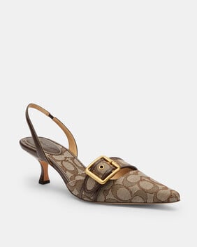 Margot Slingback In Signature Jacquard