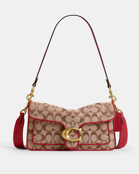 Soft Tabby Shoulder Bag 26 In Signature Jacquard