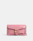 Tabby Chain Clutch In Signature Leather