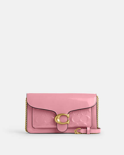 Tabby Chain Clutch In Signature Leather 21