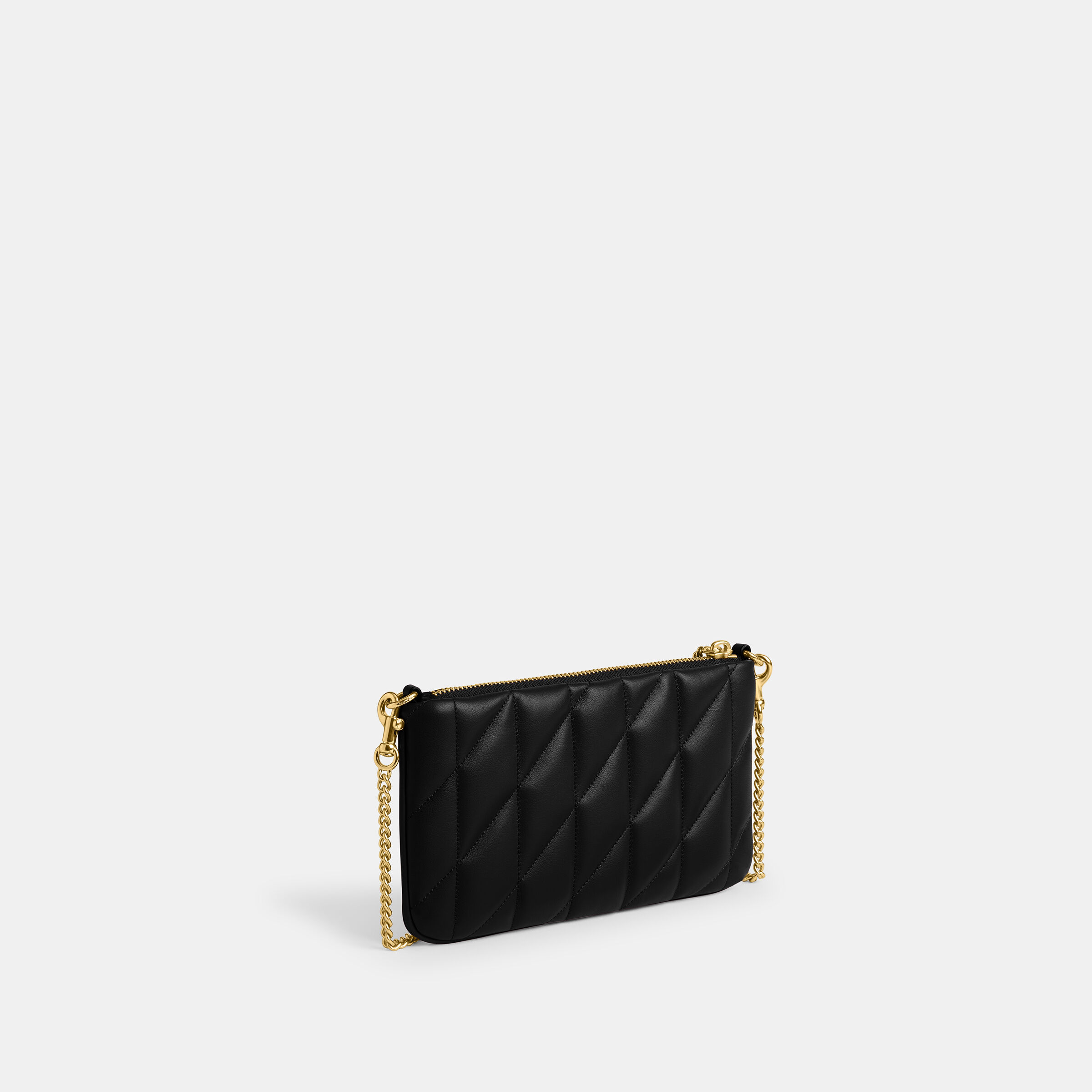 Buy COACH Pouch Bag With Pillow Quilting Black Online in UAE