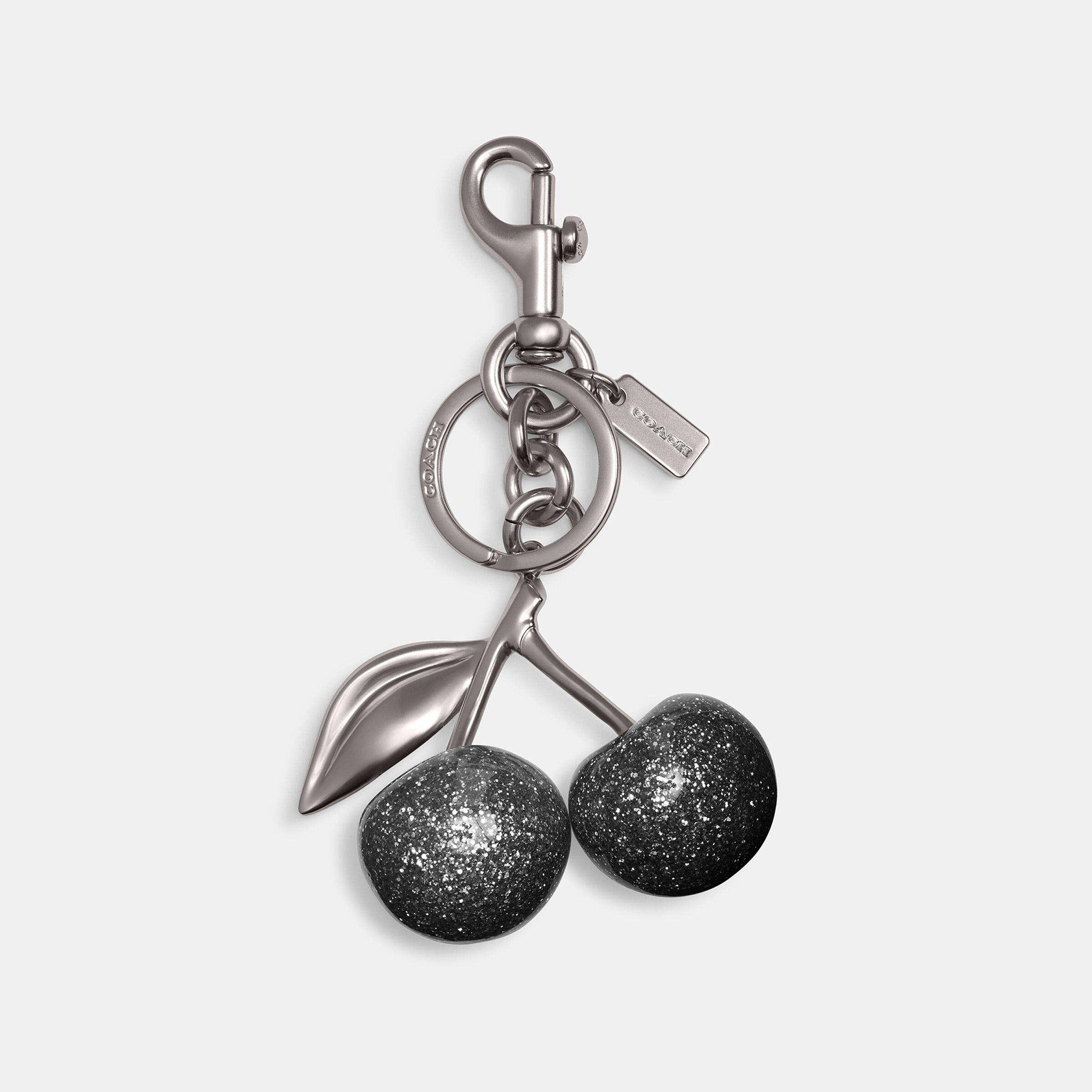 Buy COACH Cherry Bag Charm Silver Online in Kuwait