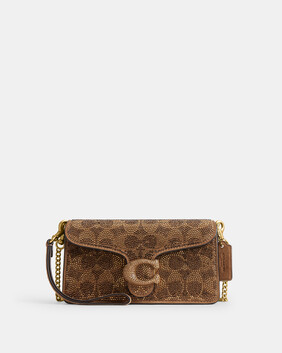 Tabby Chain Crossbody Bag 19 With Crystal Signature