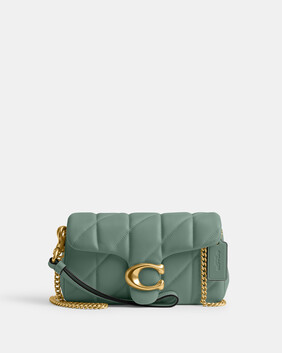 Tabby Crossbody Wristlet With Pillow Quilting