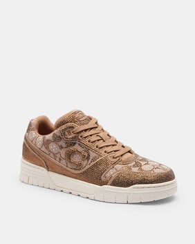 Soho Sneaker In Crystal Signature Jacquard