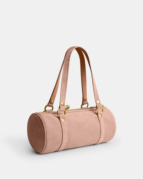 Kisslock Barrel Bag