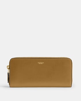 New York Slim Accordion Zip Wallet
